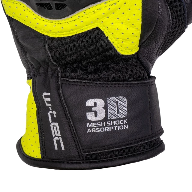 W-TEC Janstur Motorrad-Handschuhe - schwarz-fluo