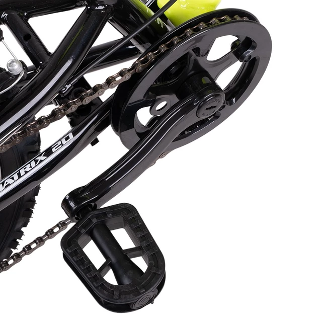 Kinderfahrrad Reactor Flash 20" - Modell 2024 - tmavě červená-černá