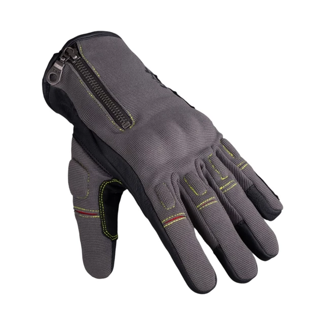 W-TEC Wavniko Sommer-Moto-Handschuhe - grau