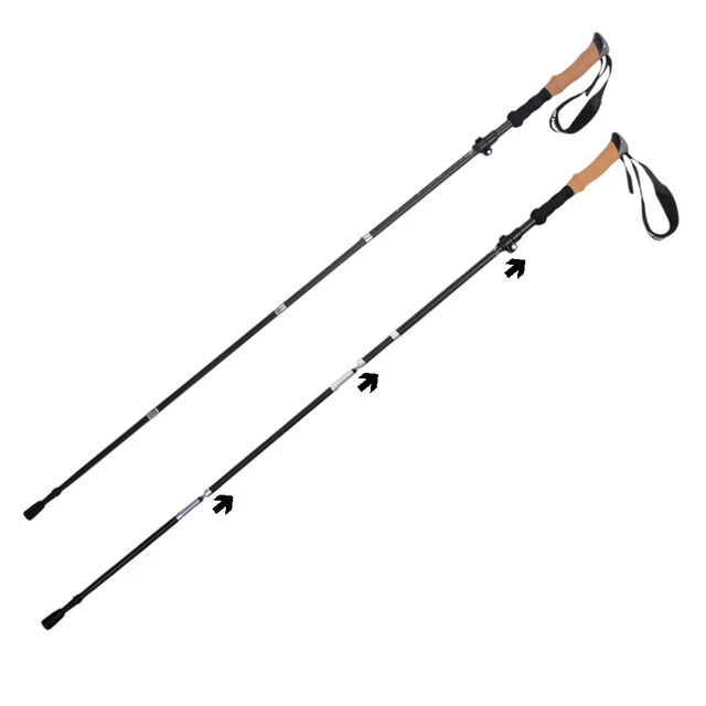Carbon Trekkingstöcke inSPORTline Caretera 5-tlg