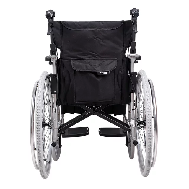 Mechanischer Klapprollstuhl inSPORTline Jakesully, leicht, mit hellen Rädern • 13 kg • bis 100 kg
