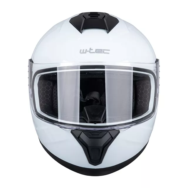 Integralhelm für Kinder W-TEC Basmeck - glänzend weiß