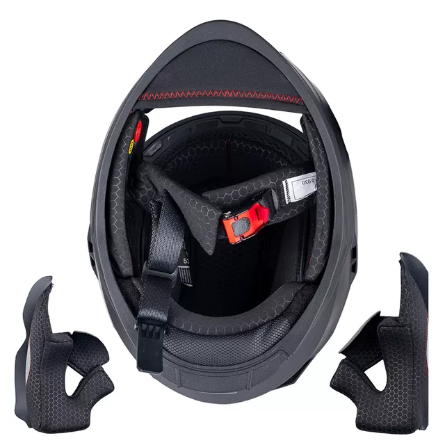 Integralhelm für Kinder W-TEC Basmeck - glänzend weiß