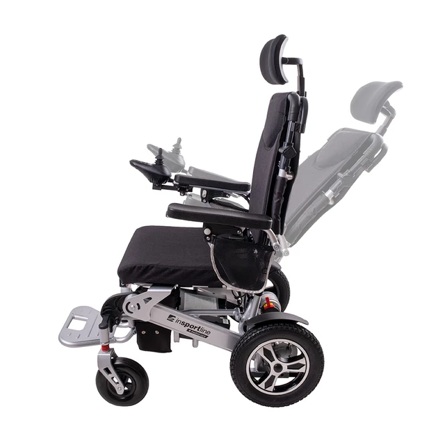 inSPORTline Hawkie Evo II Elektrorollstuhl mit verstellbarer Rückenlehne 700W - grün