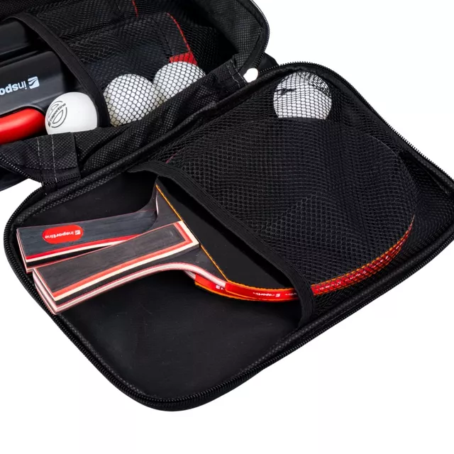 inSPORTline Ekholm Tischtennisset - Netz, 2 Schläger, 4 Bälle