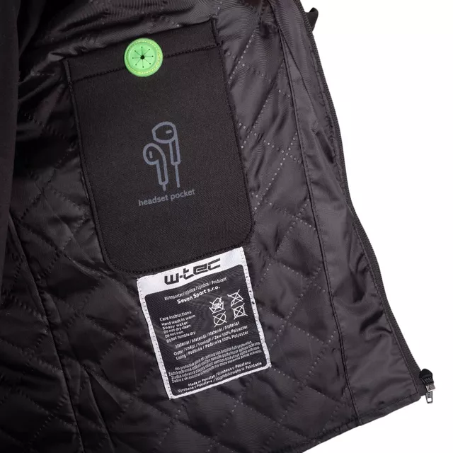 W-TEC Gelnair EVO Motorradjacke - schwarz-fluo