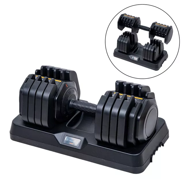 inSPORTline DuraBell® verstellbare Einhand-Hantel 5-41 kg