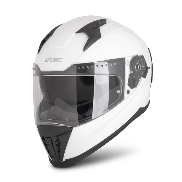 W-TEC Burgosa Reise-Helm - weiß glänzend - weiß glänzend