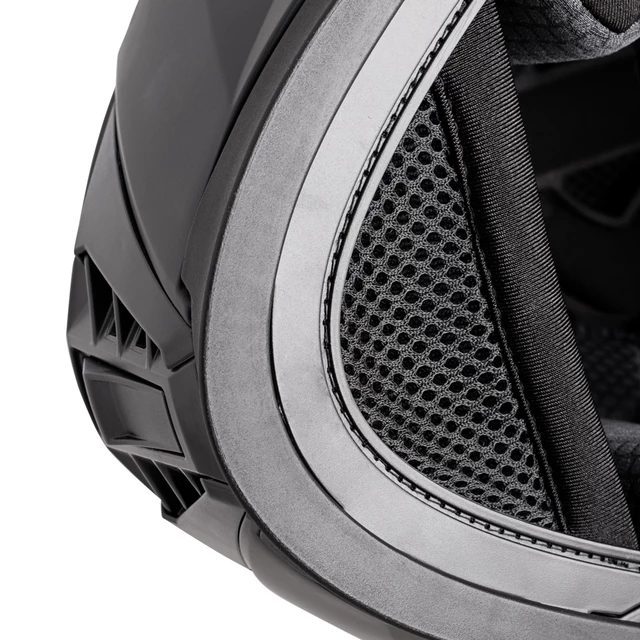 W-TEC Burgosa Reise-Helm - weiß glänzend