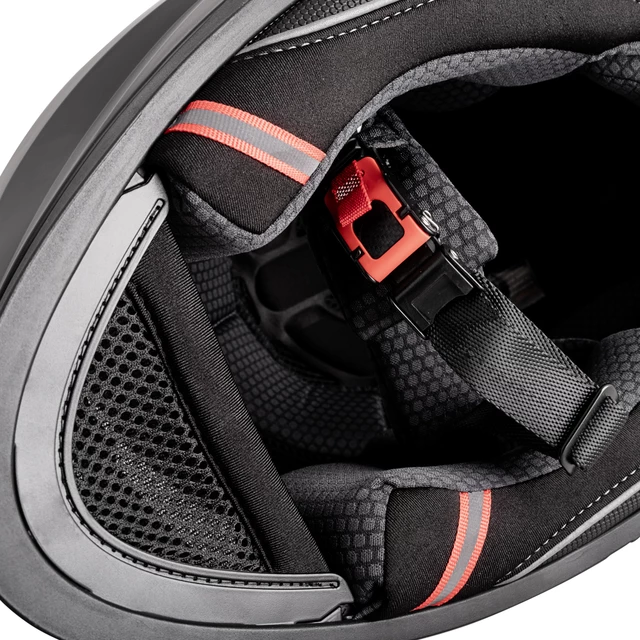 W-TEC Burgosa Reise-Helm - weiß glänzend