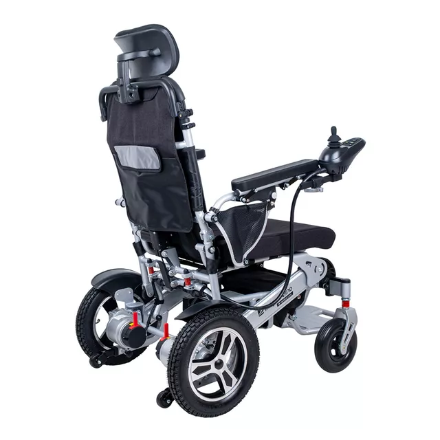 inSPORTline Hawkie Evo II Elektrorollstuhl mit verstellbarer Rückenlehne 700W - grün