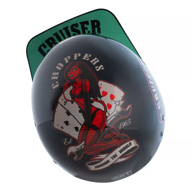 W-TEC Skarim Retro Open Helm