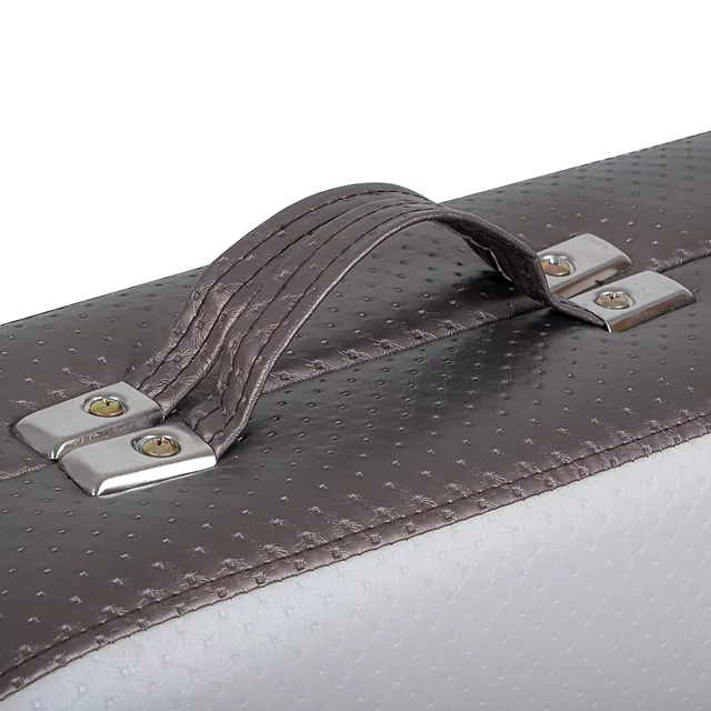 Massageliege inSPORTline Kiyora 186x70x62,5-85,5 cm 2-teilig Aluminium - weiß-grau