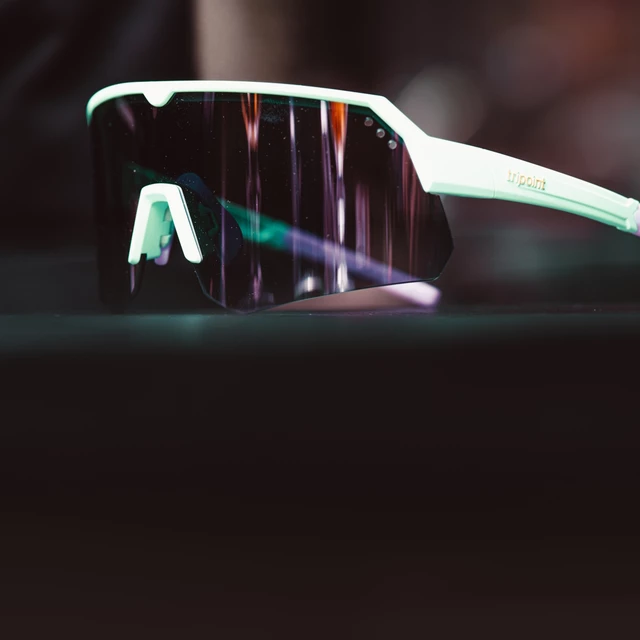 Sport-Sonnenbrille Tripoint Trerikesröset - Turquoise Smoke /w Pink Multi Cat.3
