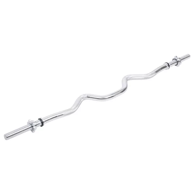 inSPORTline Combinatore 123cm/30mm Hantelstange mit Klemmen