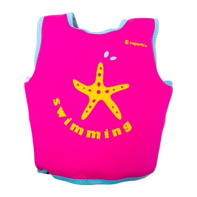 inSPORTline Aprendito Schwimmweste für Kinder - rosa