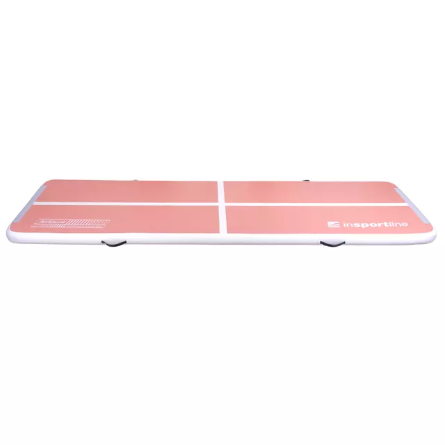 Airtrack inSPORTline Airstunt 400x100x10 cm korallenrosa