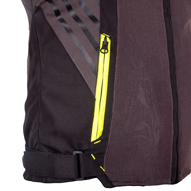 W-TEC Jelsa Damen Sommer-Motorradjacke - šedá-fluo