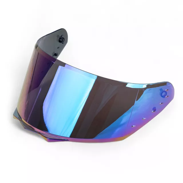 Ersatzvisier für W-TEC Basmeck Helm - klar - iridium