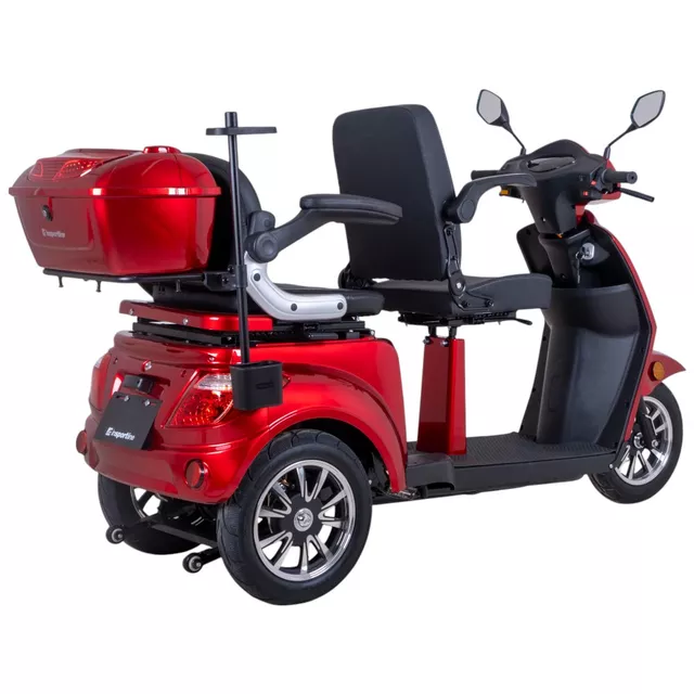 inSPORTline Zorica Duo zweisitziges Elektro-Dreirad - rot