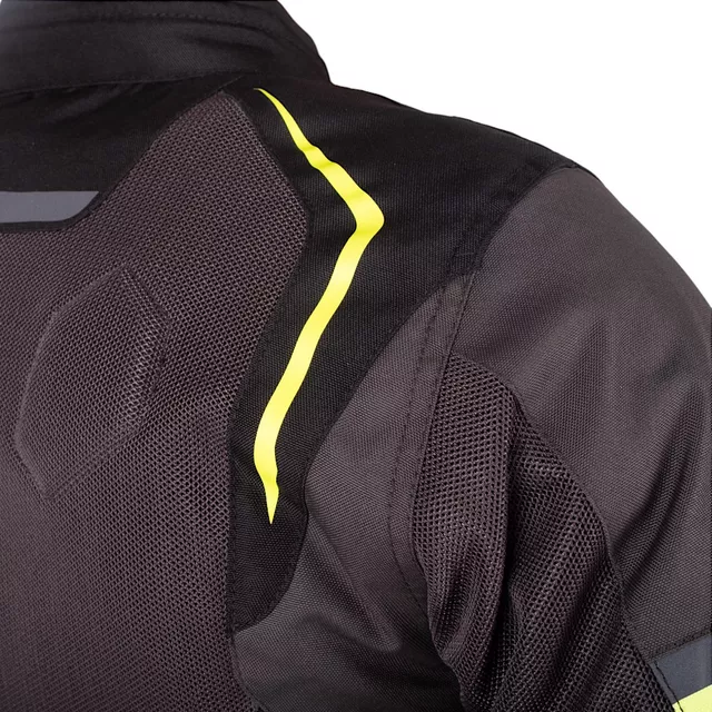 W-TEC Jelsa Damen Sommer-Motorradjacke - šedá-fluo