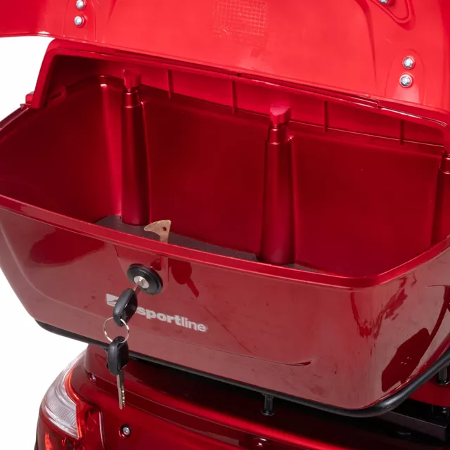 inSPORTline Zorica Duo zweisitziges Elektro-Dreirad - rot