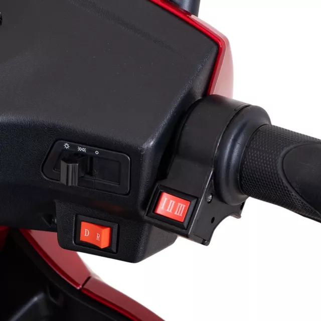 inSPORTline Zorica Duo zweisitziges Elektro-Dreirad - rot