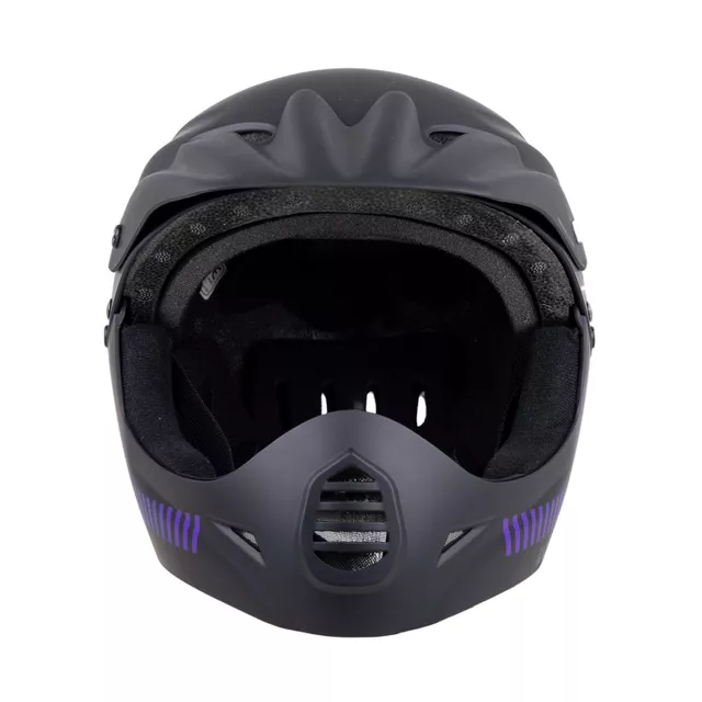 W-TEC Campanero Noir Violet Downhill-Helm