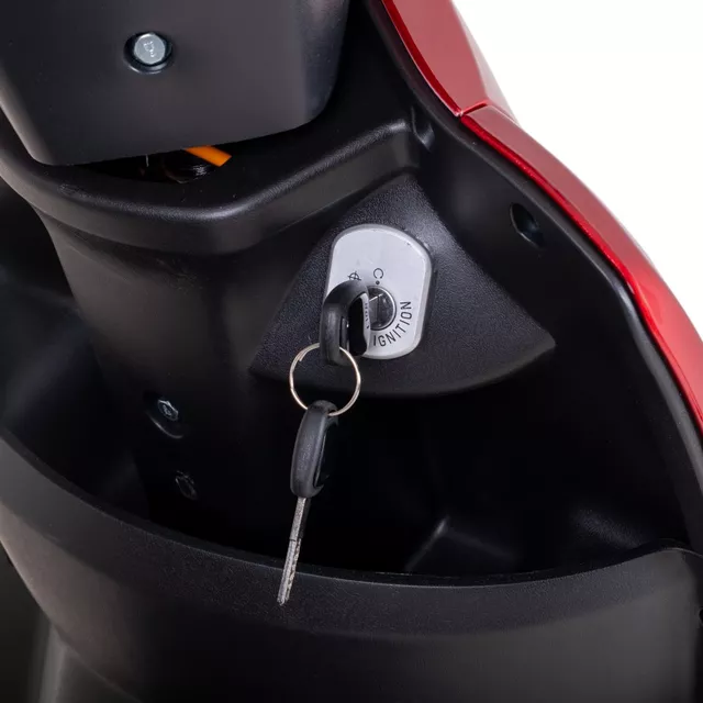 inSPORTline Zorica Duo zweisitziges Elektro-Dreirad - rot