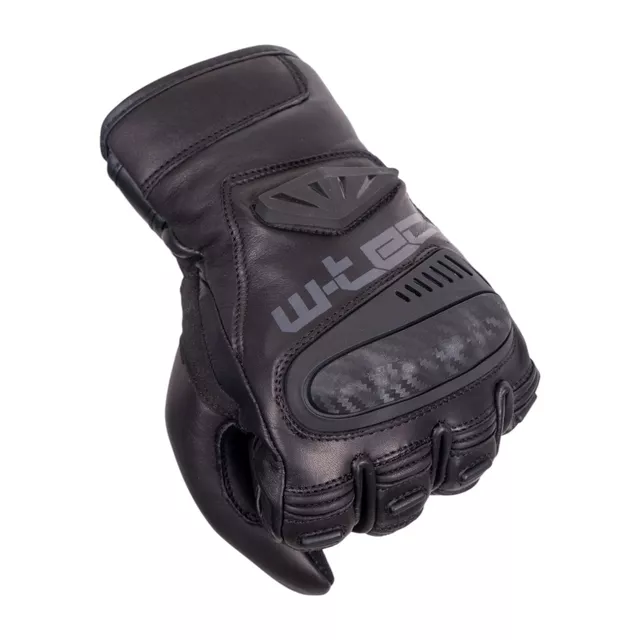 W-TEC Imoleto Motorrad-Handschuhe - schwarz