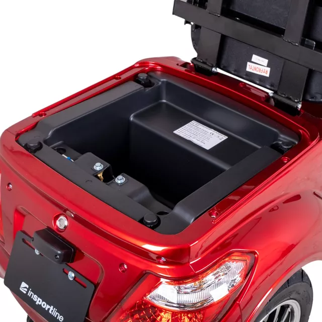 inSPORTline Zorica Duo zweisitziges Elektro-Dreirad - rot