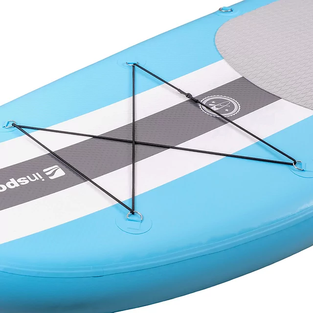 Paddleboard mit Zubehör inSPORTline WaveTrip 10'6" G3 - blau