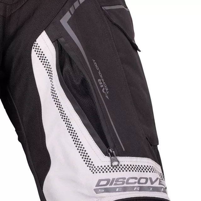 W-TEC Perguso Motorrad-Hose - schwarz