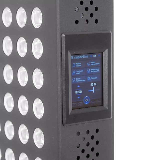 Infrarot-LED-Paneel inSPORTline Lustar - 300 LEDs - schwarz