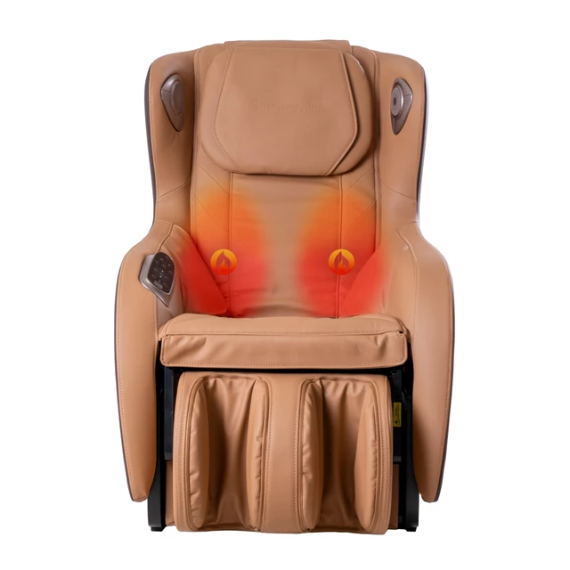 inSPORTline Massagesessel Fidardo - beige-braun