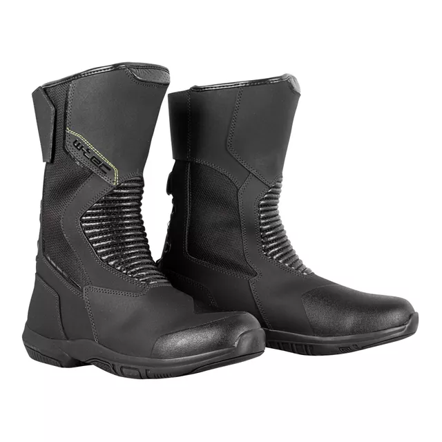 W-TEC Boarto Motorradstiefel - schwarz - schwarz