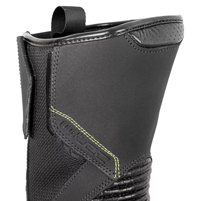 W-TEC Boarto Motorradstiefel - schwarz
