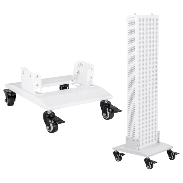 Ständer mit Rollen für inSPORTline Brister Infrarot-LED-Paneel - weiß - weiß