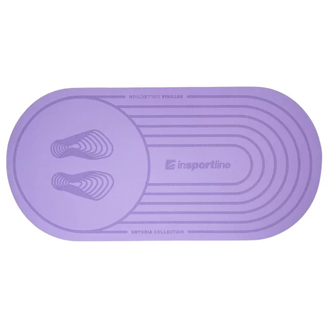 Gymnastikmatte inSPORTline Ampfinity 123x60x0,6 cm - lila