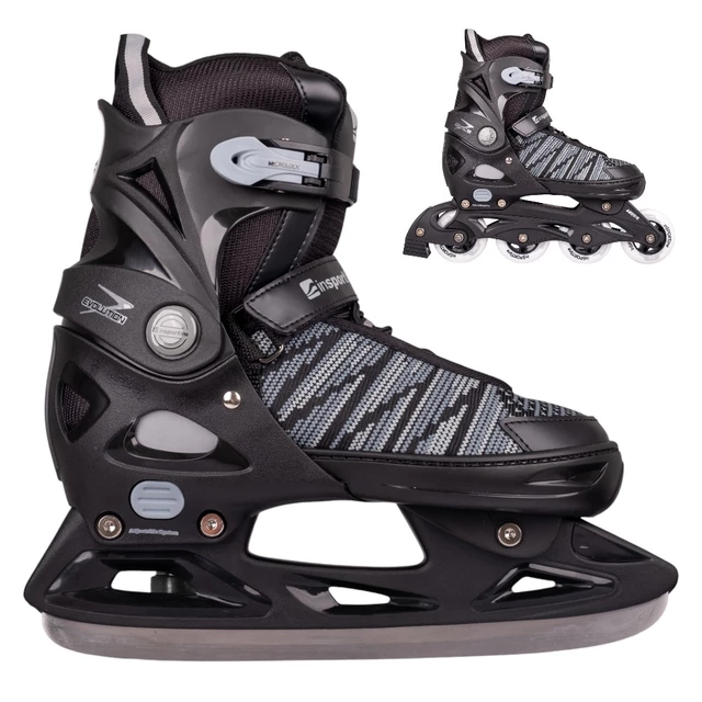 Schlittschuhe 2in1 inSPORTline Dornan