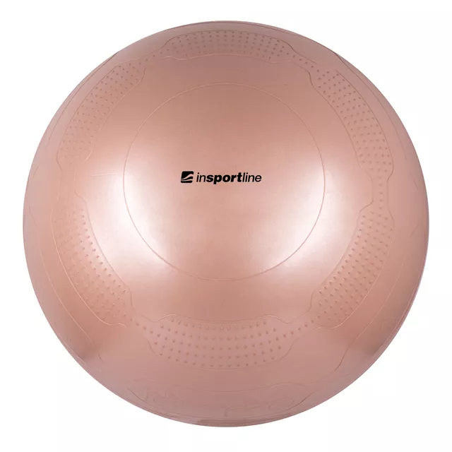 Gymnastikball inSPORTline Stretch Ball 75 cm - mocha mousse