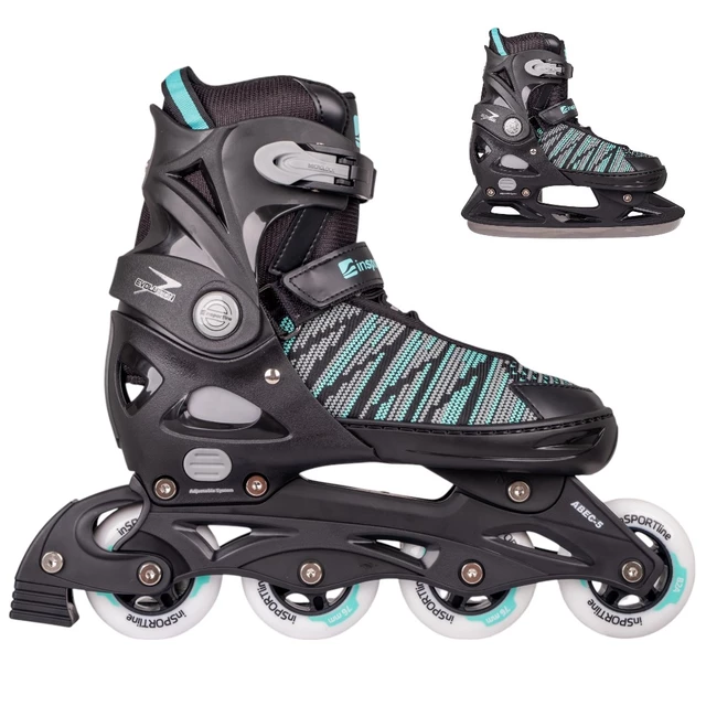 Schlittschuhe 2in1 inSPORTline Malibo