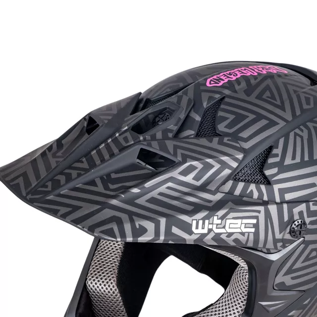 W-TEC Richpike Downhill-Helm - Moss Forest