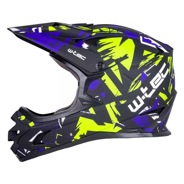 W-TEC Richpike Downhill-Helm - Moss Forest