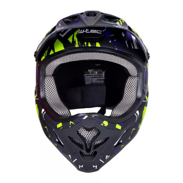 W-TEC Richpike Downhill-Helm - Moss Forest