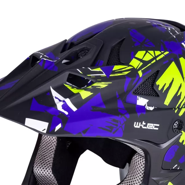 W-TEC Richpike Downhill-Helm - Moss Forest