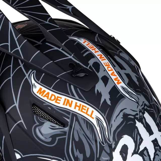 W-TEC Black Heart Harzdorf Motocross-Helm - schwarz