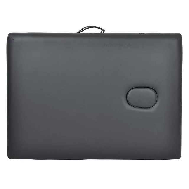 Massageliege inSPORTline Orashi 186x60x62,5-85,5 cm 2-teilig aus Holz - cremefarbe