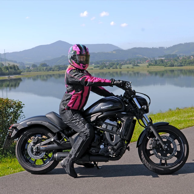 W-TEC Pezzon Magenta aufklappbarer Motorradhelm
