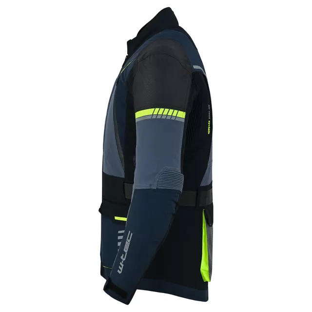 W-TEC Modock Motorradjacke - schwarz-blau